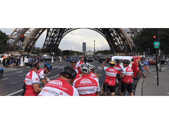 Cycling from London to Paris for World Bicycle Relief 2019
