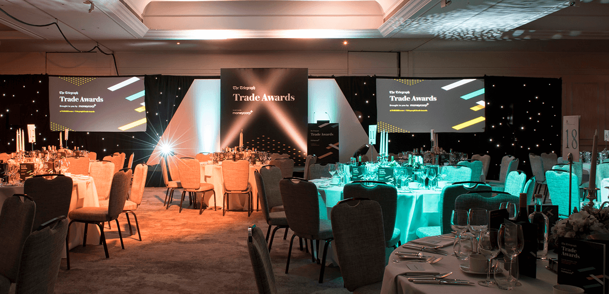 Proud Sponsors Of The Telegraph Trade Awards - 